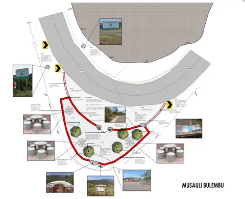 Barberton Geosites & Viewpoints — Musauli Bulembu, with wall details